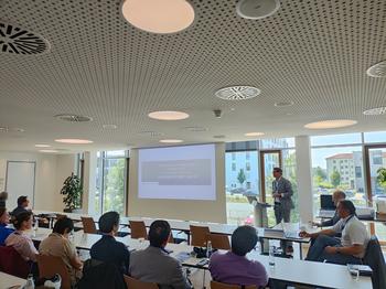 A Welcome Speech by Roland Altenburger opened the conference...