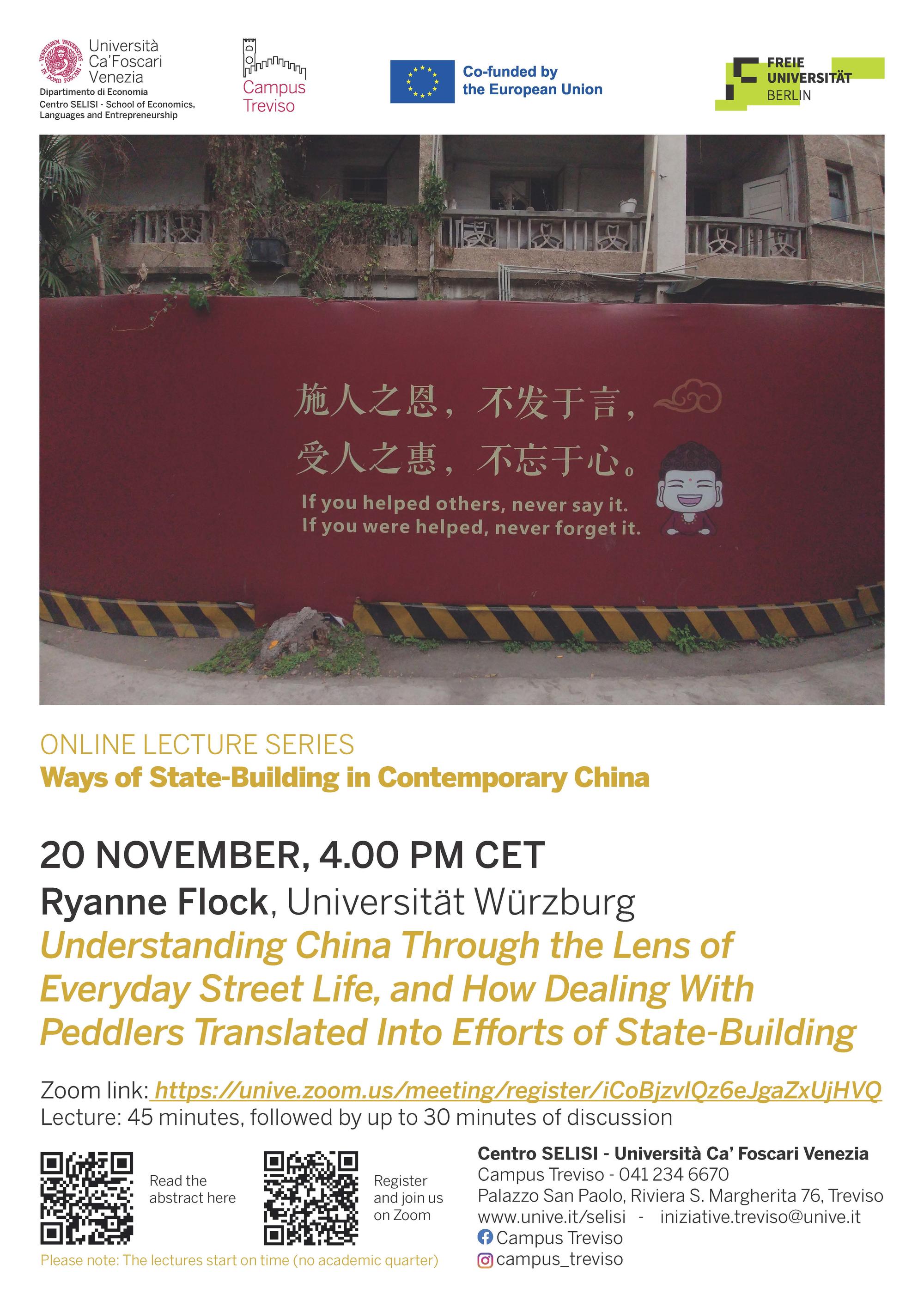 Seminar series 2025 - Lecture by Ryanne Flock